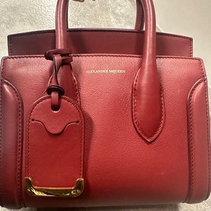 Mini Alexander McQueen authentic leather bag